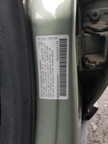 WVWTH63B73P282901 - 2003 VOLKSWAGEN PASSAT GLX Yaşıl foto 13