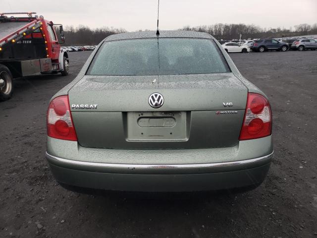 WVWTH63B73P282901 - 2003 VOLKSWAGEN PASSAT GLX Yaşıl foto 6