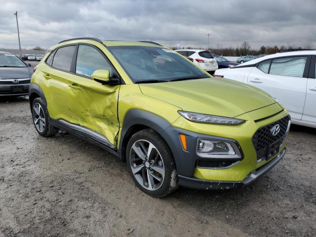 KM8K3CA51LU555284 - 2020 HYUNDAI KONA LIMIT GREEN photo 4