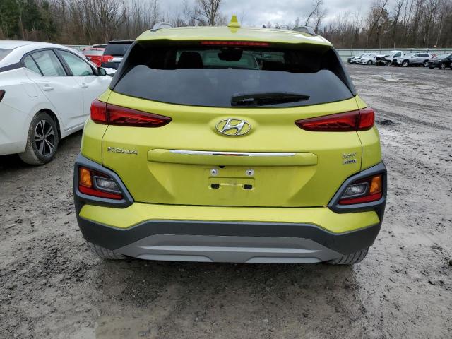 KM8K3CA51LU555284 - 2020 HYUNDAI KONA LIMIT GREEN photo 6