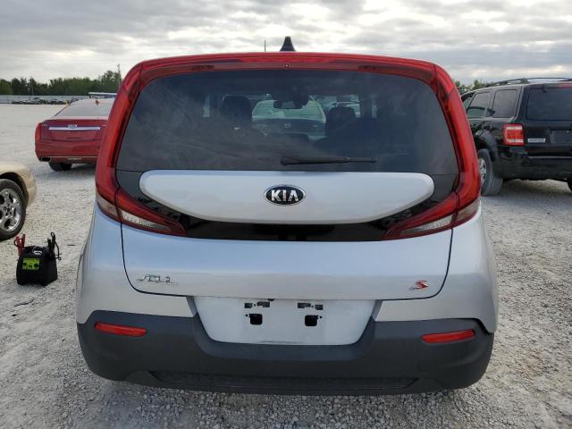 KNDJ23AU2L7041419 - 2020 KIA SOUL LX SILVER photo 6