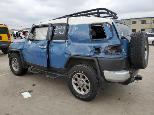 JTEBU4BF2BK112629 - 2011 TOYOTA FJ CRUISER BLUE photo 2