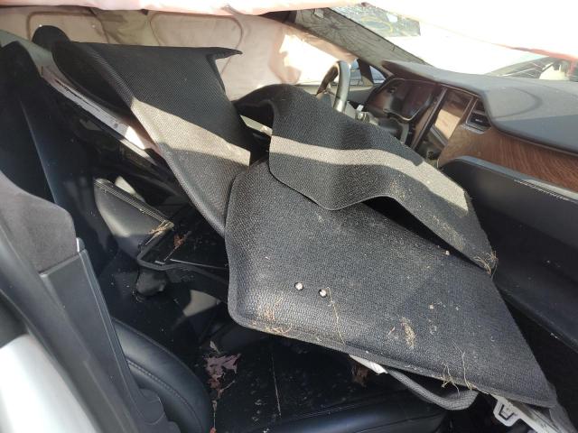 5YJSA1E24MF426884 - 2021 TESLA MODEL S Սպիտակ լուսանկար 7