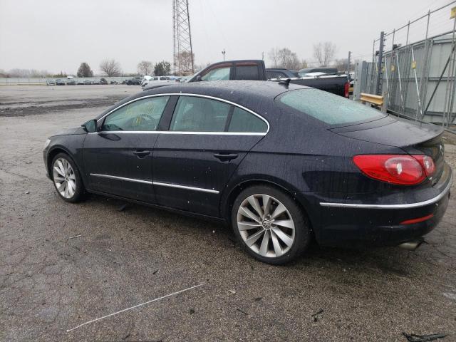 WVWHN7AN2BE719327 - 2011 VOLKSWAGEN CC LUXURY BLACK photo 2