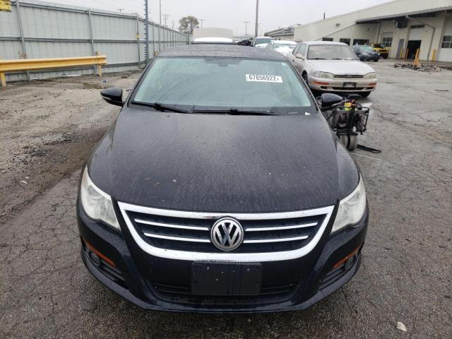 WVWHN7AN2BE719327 - 2011 VOLKSWAGEN CC LUXURY BLACK photo 5