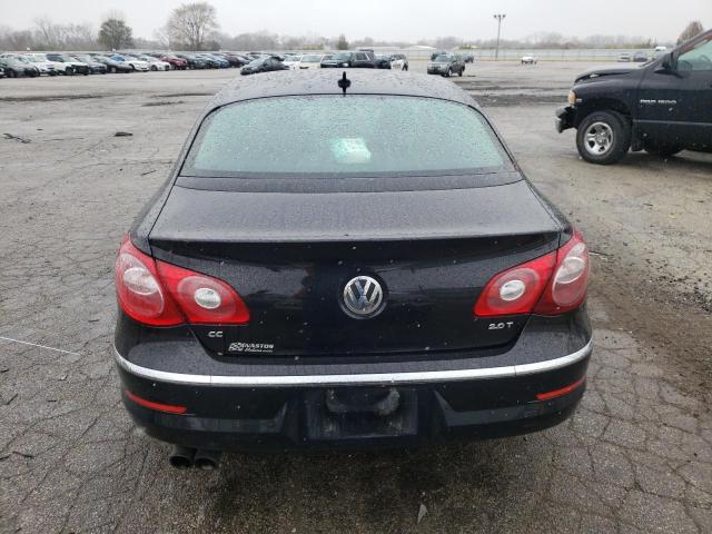 WVWHN7AN2BE719327 - 2011 VOLKSWAGEN CC LUXURY BLACK photo 6