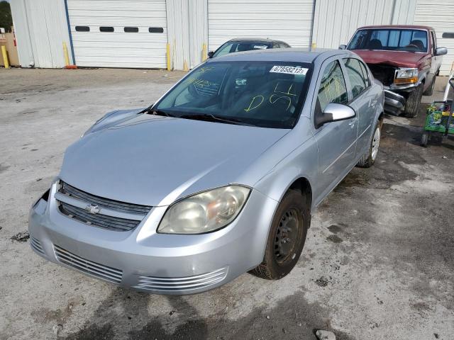 1G1AD5F5XA7141412 - 2010 CHEVROLET COBALT 1LT SILVER photo 1