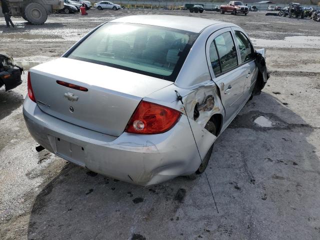 1G1AD5F5XA7141412 - 2010 CHEVROLET COBALT 1LT SILVER photo 3