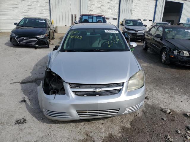 1G1AD5F5XA7141412 - 2010 CHEVROLET COBALT 1LT SILVER photo 5