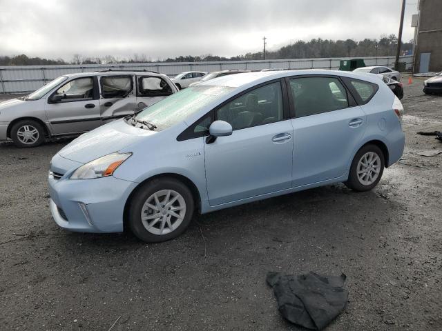 JTDZN3EU1C3013283 - 2012 TOYOTA PRIUS V BLUE photo 1