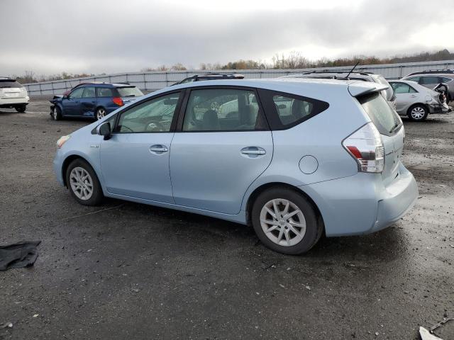 JTDZN3EU1C3013283 - 2012 TOYOTA PRIUS V BLUE photo 2