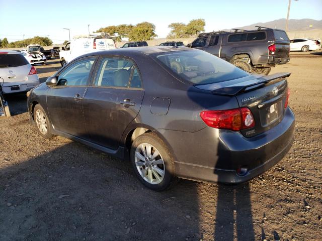 1NXBU4EE0AZ351621 - 2010 TOYOTA COROLA GRAY photo 2