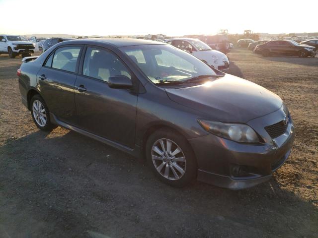 1NXBU4EE0AZ351621 - 2010 TOYOTA COROLA GRAY photo 4