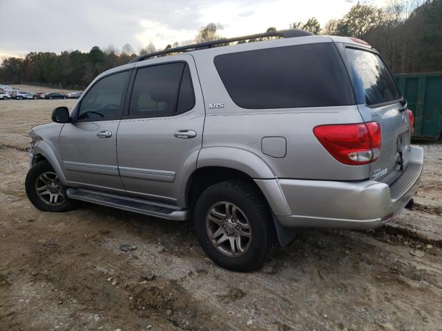 5TDZT34A17S292560 - 2007 TOYOTA SEQUOIA SILVER photo 2