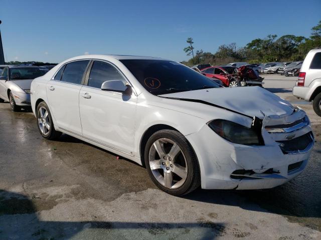 1G1ZH57BX94256665 - 2009 CHEVROLET MALIBU 1LT WHITE photo 4