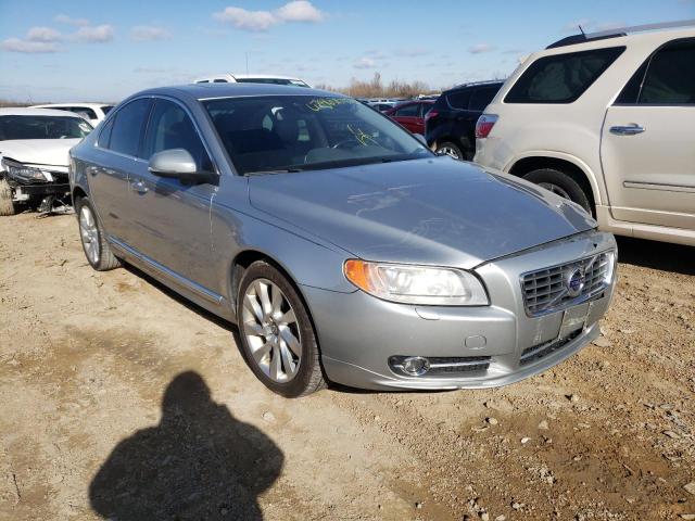 YV1902AH5D1171120 - 2013 VOLVO S80 T6 SILVER photo 4