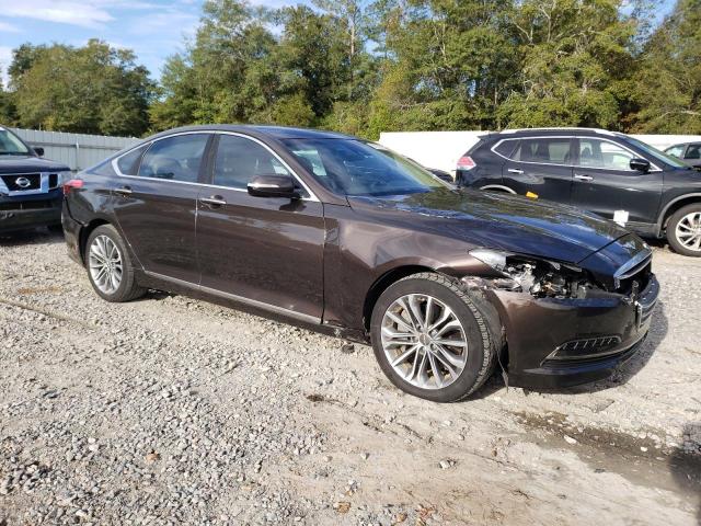 KMHGN4JE9HU177020 - 2017 GENESIS G80 BASE BROWN photo 4