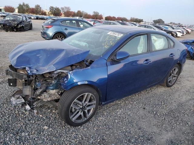 3KPF34AD7KE051497 - 2019 KIA FORTE GT L BLUE photo 1