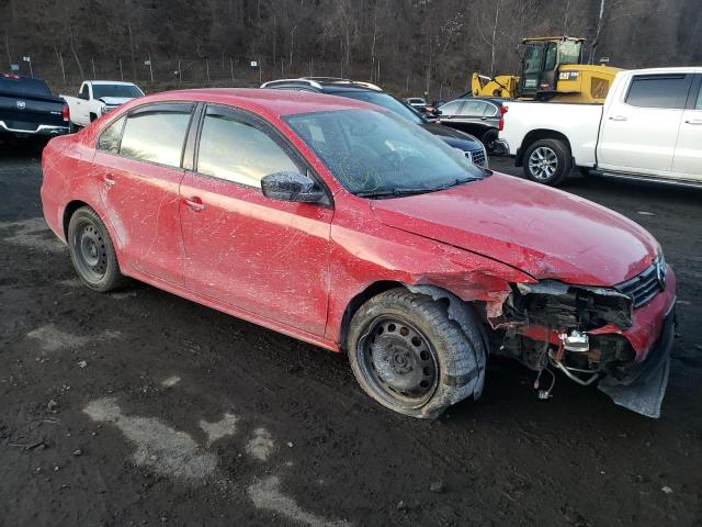 3VW1K7AJ0CM382334 - 2012 VOLKSWAGEN JETTA BASE 红色 照片 1