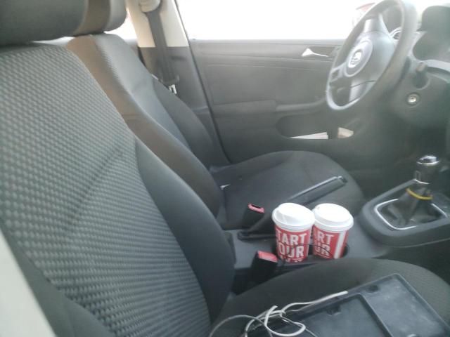 3VW1K7AJ0CM382334 - 2012 VOLKSWAGEN JETTA BASE 红色 照片 5