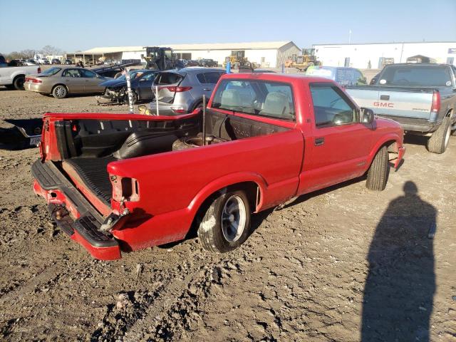 1GCCS14X1X8186924 - 1999 CHEVROLET S TRUCK S1 RED photo 3