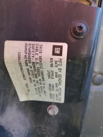 1G8AJ55F86Z190625 - 2006 SATURN ION LEVEL შავი ფოტო 12