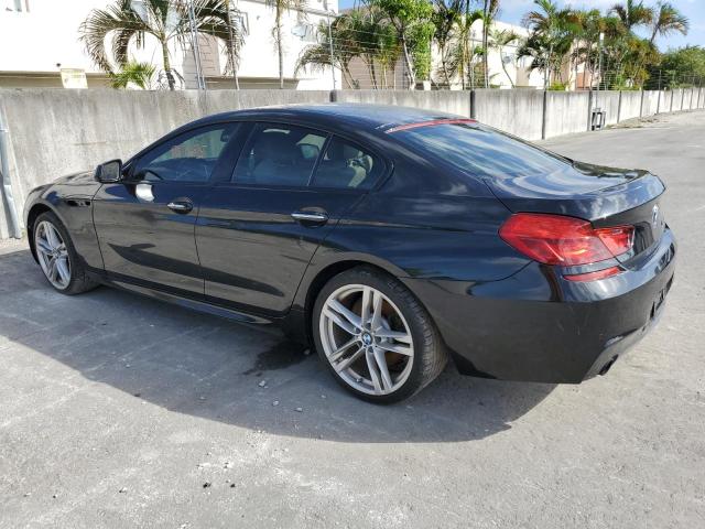 WBA6A0C54FGB53625 - 2015 BMW 640 I GRAN BLACK photo 2