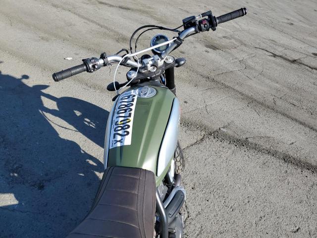 ML015ANM9FT004126 - 2015 DUCATI SCRAMBLER GREEN photo 5