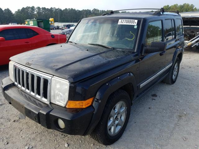 1J8HG58NX7C694385 - 2007 JEEP COMMANDER 黑色 照片 2
