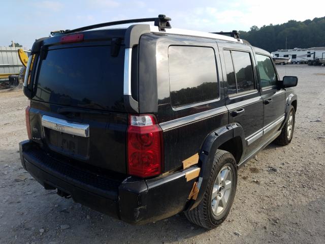 1J8HG58NX7C694385 - 2007 JEEP COMMANDER 黑色 照片 4