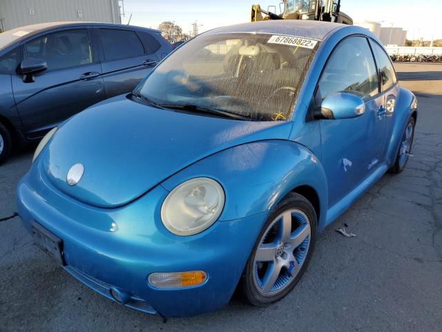 3VWGK31C64M421756 - 2004 VOLKSWAGEN NEW BEETLE BLUE photo 1