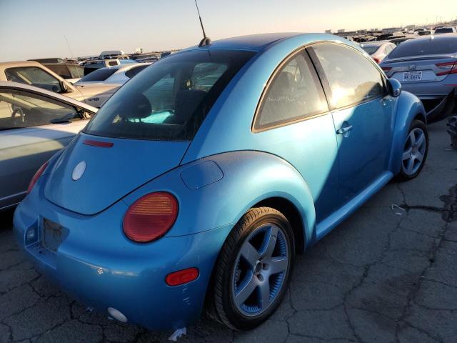 3VWGK31C64M421756 - 2004 VOLKSWAGEN NEW BEETLE BLUE photo 3