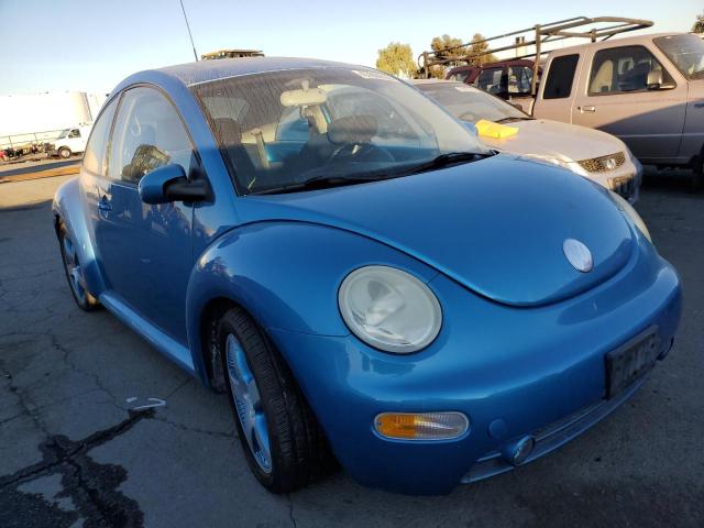 3VWGK31C64M421756 - 2004 VOLKSWAGEN NEW BEETLE BLUE photo 4