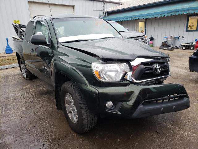 5TFUU4EN8DX051387 - 2013 TOYOTA TACOMA PU GREEN photo 4