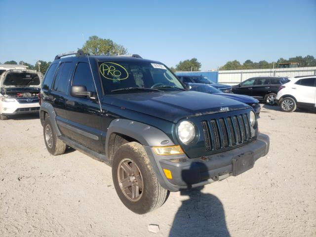 1J4GL38K45W565685 - 2005 JEEP LIBERTY RE GREEN photo 1