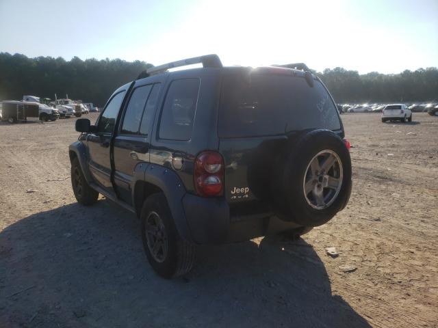 1J4GL38K45W565685 - 2005 JEEP LIBERTY RE GREEN photo 3