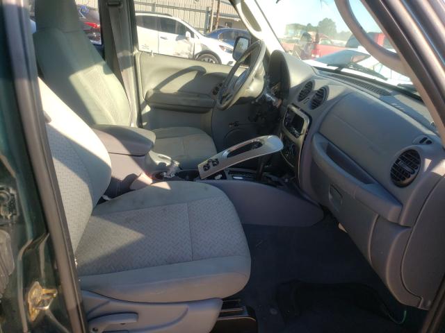 1J4GL38K45W565685 - 2005 JEEP LIBERTY RE GREEN photo 5