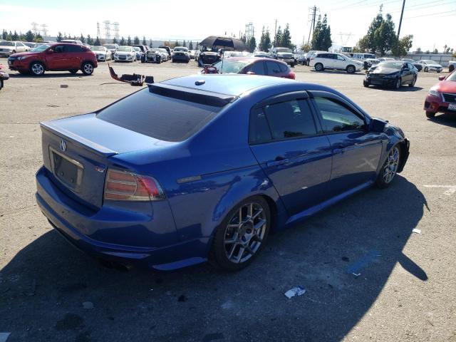 19UUA76587A014728 - 2007 ACURA TL TYPE S BLUE photo 3