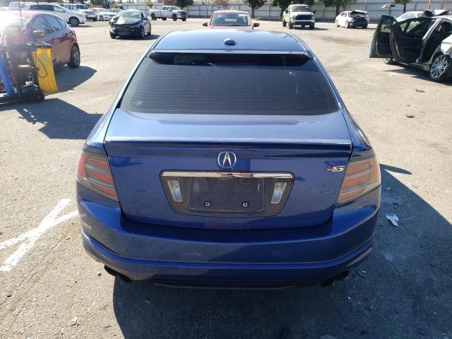 19UUA76587A014728 - 2007 ACURA TL TYPE S BLUE photo 6