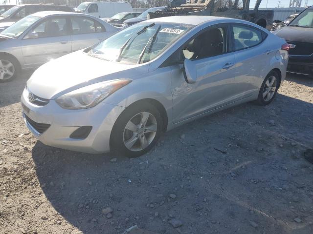 5NPDH4AE1DH368515 - 2013 HYUNDAI ELANTRA GL SILVER photo 1