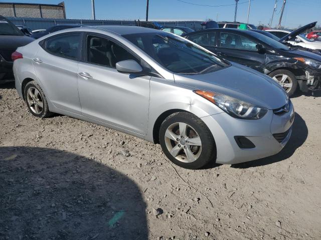 5NPDH4AE1DH368515 - 2013 HYUNDAI ELANTRA GL SILVER photo 4