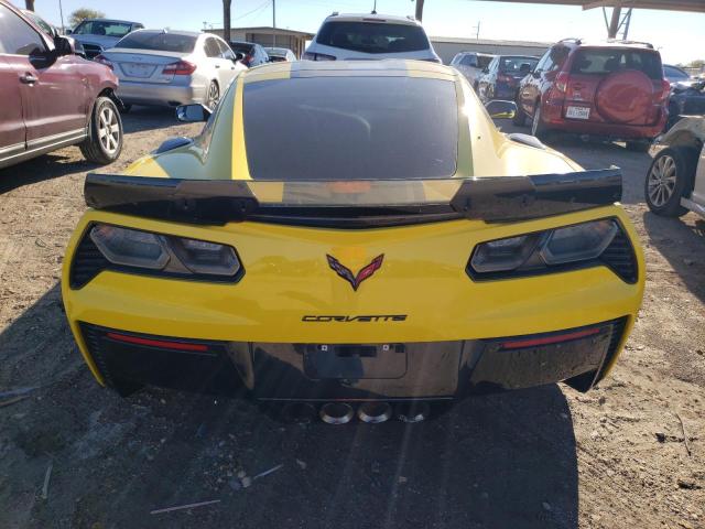 1G1YU2D6XG5700275 - 2016 CHEVROLET CORVETTE Z YELLOW photo 6