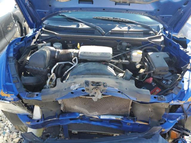 1D7HE38K78S525400 - 2008 DODGE DAKOTA SXT BLUE photo 11