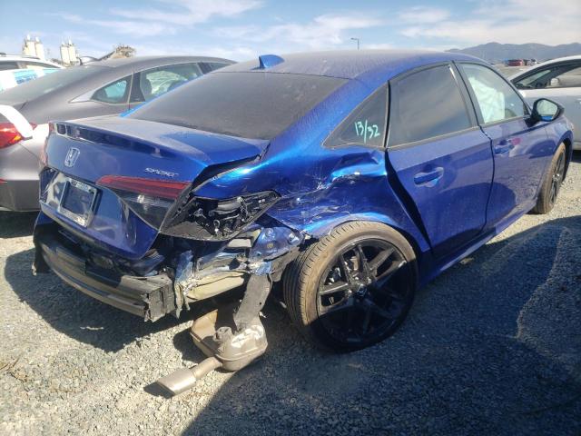 2HGFE2F53NH521910 - 2022 HONDA CIVIC SPOR 蓝色 照片 3