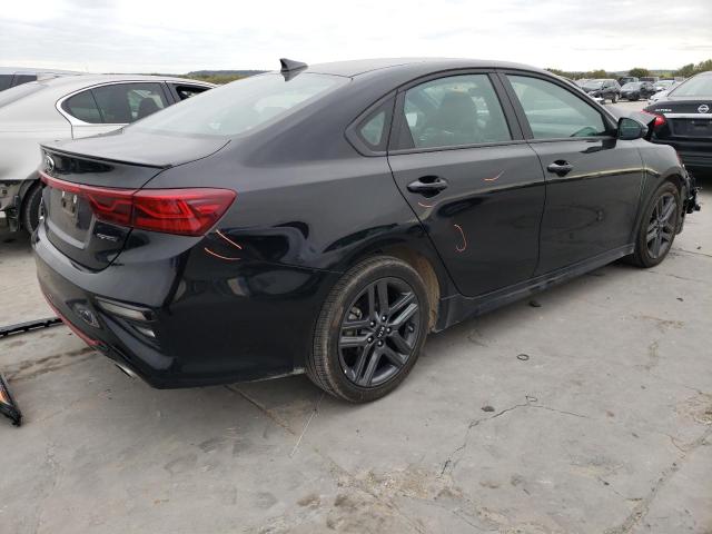 3KPF34AD6ME411555 - 2021 KIA FORTE GT L BLACK photo 3