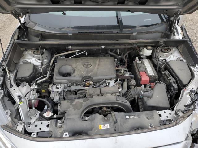 2T3C1RFVXKC026252 - 2019 TOYOTA RAV4 XLE P SILVER photo 11