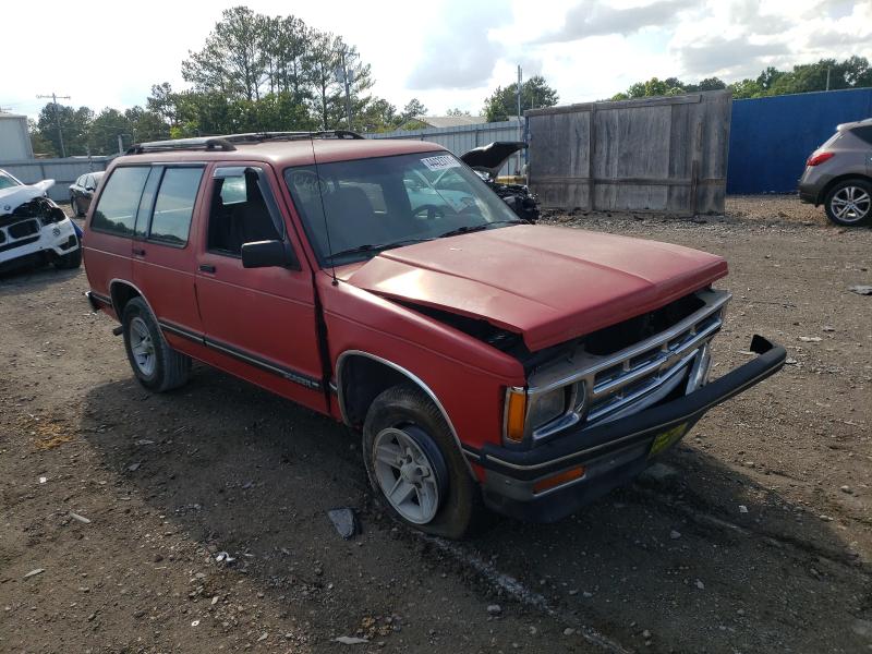 1GNCS13W7P2144924 - 1993 CHEVROLET BLAZER S10 RED photo 1