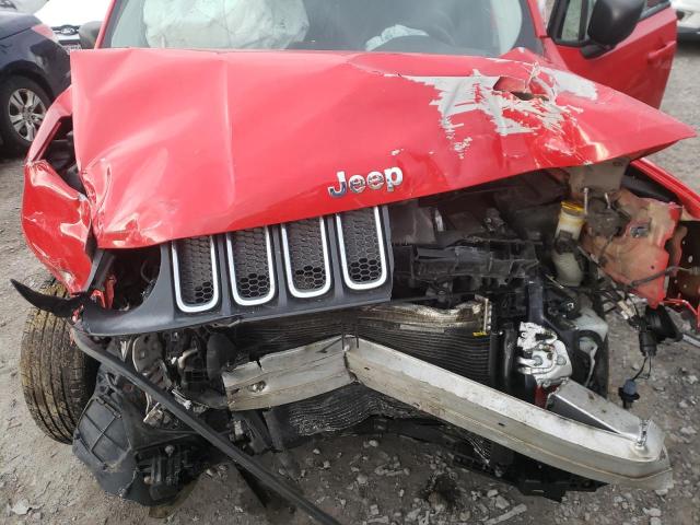 ZACCJBAT2GPE39235 - 2016 JEEP RENEGADE S RED photo 11