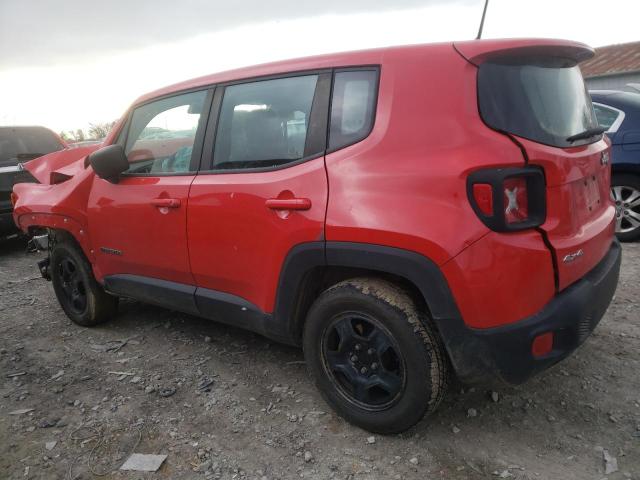 ZACCJBAT2GPE39235 - 2016 JEEP RENEGADE S RED photo 2