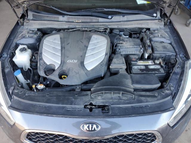 KNALN4D74E5133039 - 2014 KIA CADENZA PR CHARCOAL photo 11